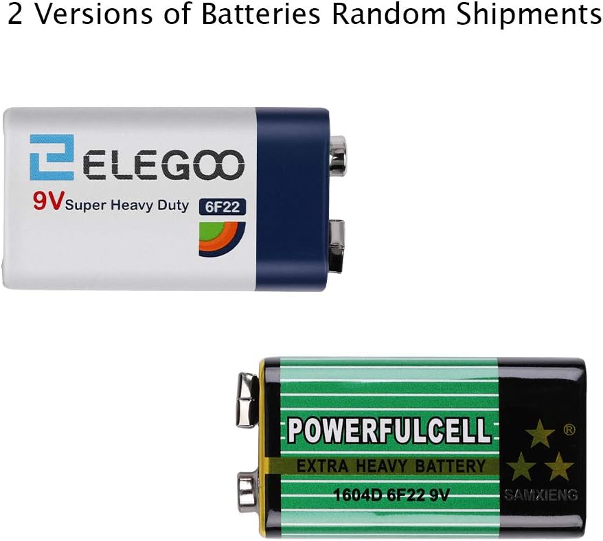 ELEGOO UNO R3 Project Most Complete Starter Kit with Tutorial Compatible with Arduino IDE (200+ Components)