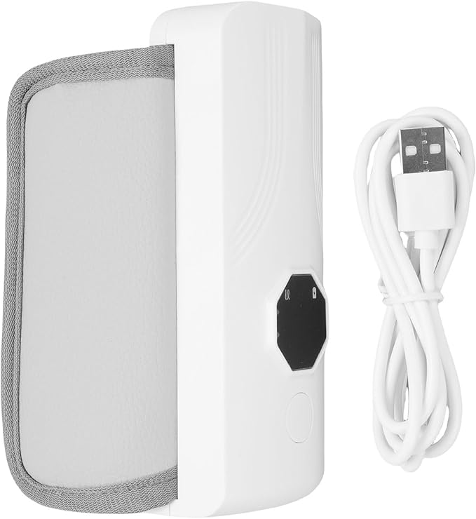 Baby Bottle Warmer, 6 Gears Even Heating Portable Fast Baby Milk Warmer 4000mAH for Breastmilk