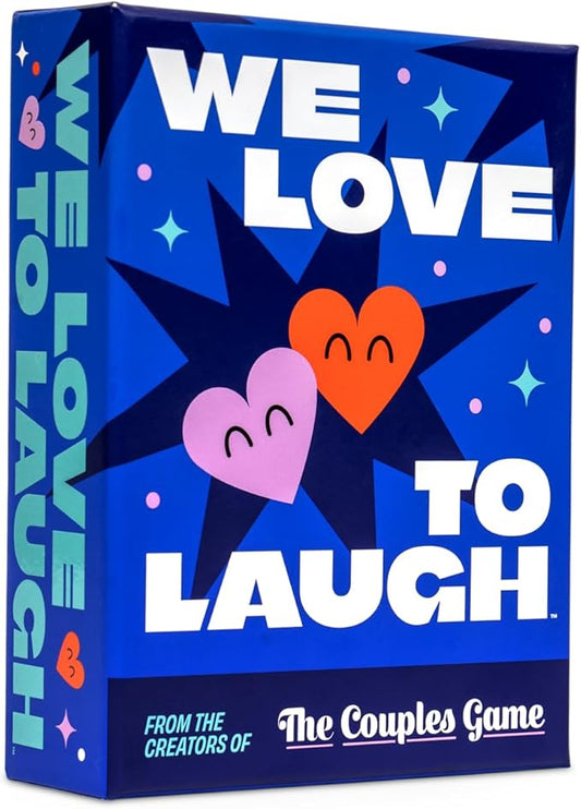 We Love to Laugh [Couples Game for 2 Players | Hilarious Relationship Card Game for Date Night, Anniversaries, Game Night | Couples Gift Idea, Don’t Laugh Couples Edition, Try Not to Laugh Game]
