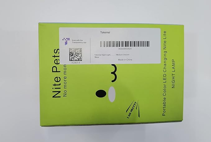 Night Light Kids, Safe Soft Silicone Bedside Lamp, Baby Nursery Lamp, 9 Colors with Remote Control, USB Rechargeable LED Multicolor Lamp for Children/Bedroom/Child Gift - Medium Unicorn