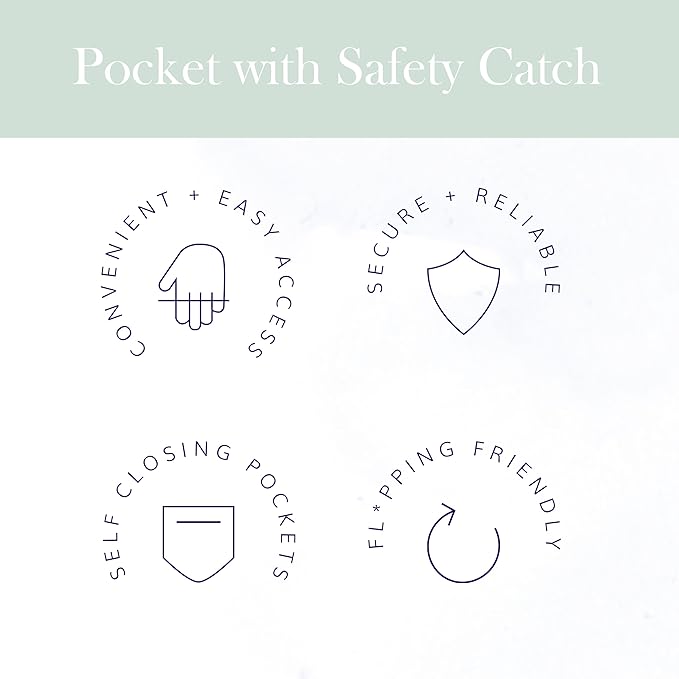 RED ROVR Mini Roo Lightweight Backpack | 6 pockets for everyday essentials (Navy)