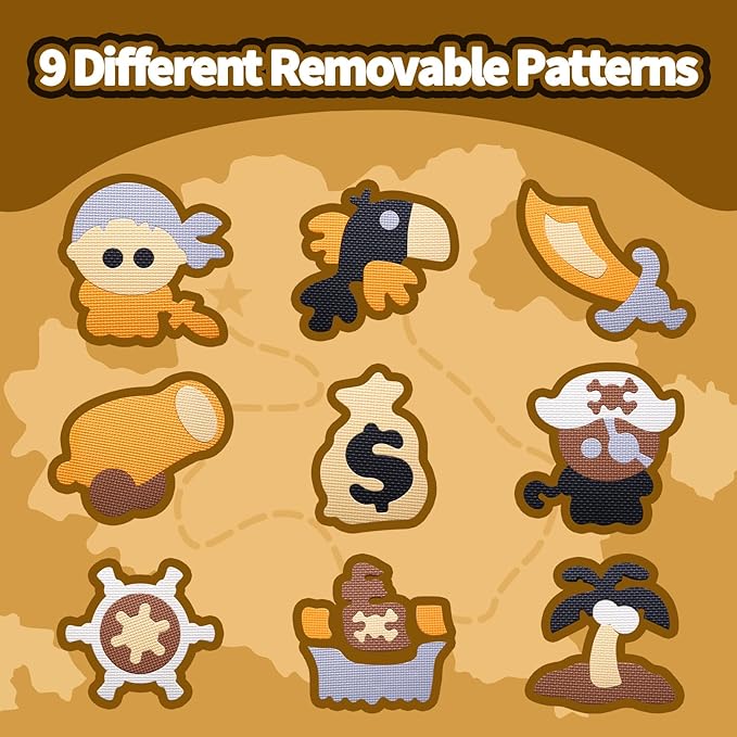 Coolcandy Baby Play Mat, 25Pcs Interlocking Puzzle Floor Mat, with Safety Fence - 0.4" Thick Non-Toxic EVA Foam Play Mat, for Infants & Toddlers 3-36 Months, Soft Puzzle Tiles for Play Areas