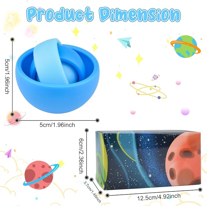 Fidget Toys Adults, Fidget Spinner for Kids, Teens Gift Ideas for Boys 8-12 Party Favors Classroom Prizes, ADHD Autism Stress Relief Finger Toys