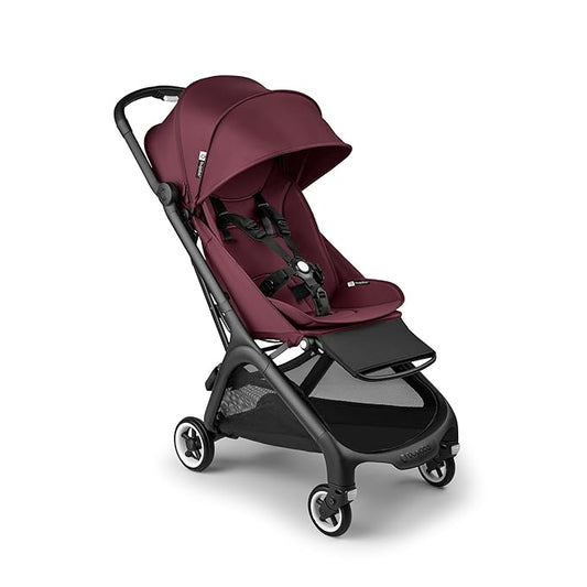 Bugaboo Butterfly - 1 Second Fold Ultra-Compact Stroller - Lightweight & Compact - Great for Travel (Dark Cherry)