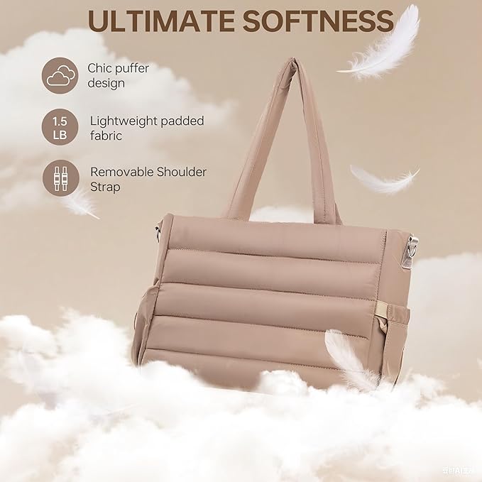 Diaper Bag Tote, Large Capacity Travel Diaper Baby Bags Crossbody Hospital Mom Bag，with Silicone Pacifier Case