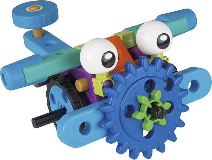 Thames & Kosmos Kids First Robot Engineer STEM Experiment Kit for Young Learners | Build 10 Non-Motorized Robots | Play & Learn with Storybook Manual | Parents’ Choice Gold Award Winner