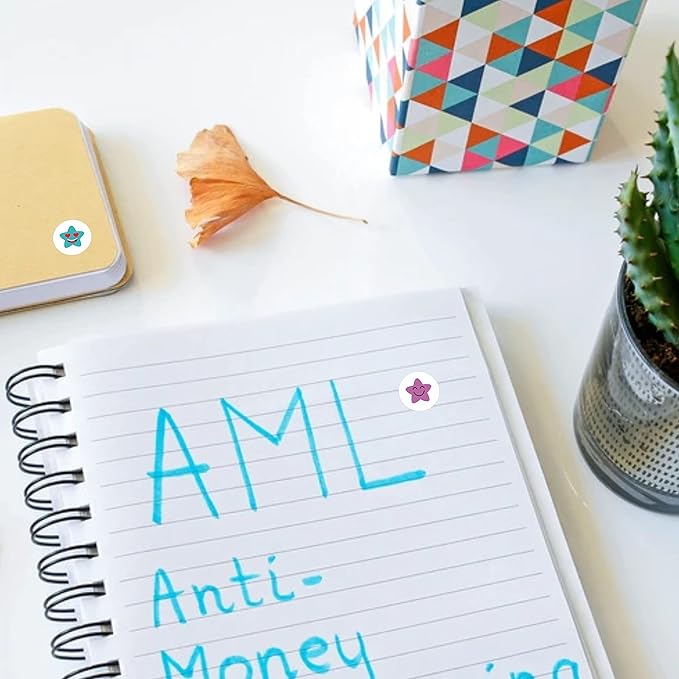 12456 Star Stickers - 12100+ Colorful & 288 Gold Foil Stars, 14 Colors & Designs for Reward Chart (3/8')