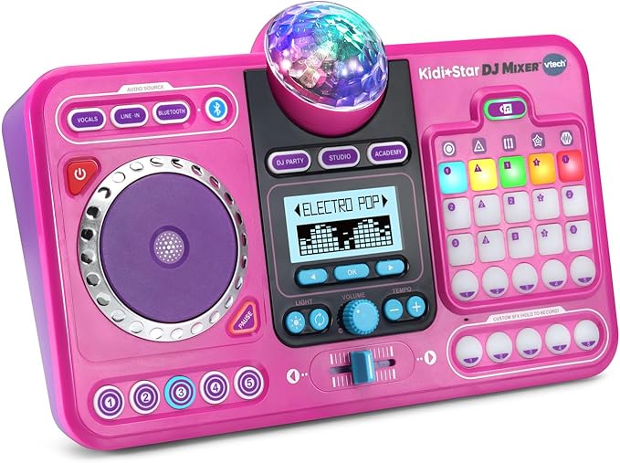 VTech Kidi Star DJ Mixer, Pink