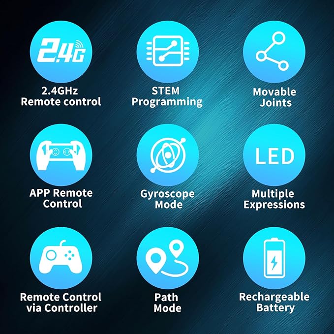 Building 5 in 1 Robot Toys for 8-12 Year Old Boys Girls, Remote & APP DIY Educational Toy Science Kits for Kids, Technic Coding Robotic Toys, Birthday Gift for 8 9 10 11 12 Years Kids (603pcs)