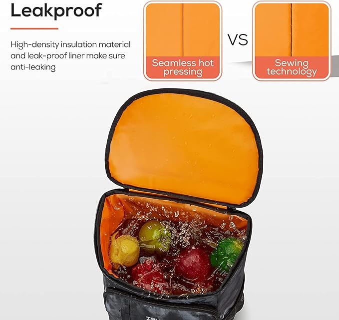 TOURIT Cooler Backpack 30 Cans Lightweight Insulated Backpack Cooler Leak-Proof for Men and Women