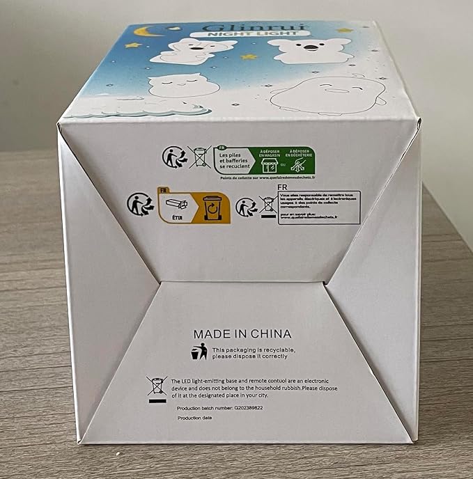 Bear Night Lights for Kids, Bedside lamp for Children, Baby Nursery Light - Break Resistant/Eye Caring/Adjustable Brightness Color/Time Setting/Gifts for Kids Babies Boys Girls - Medium