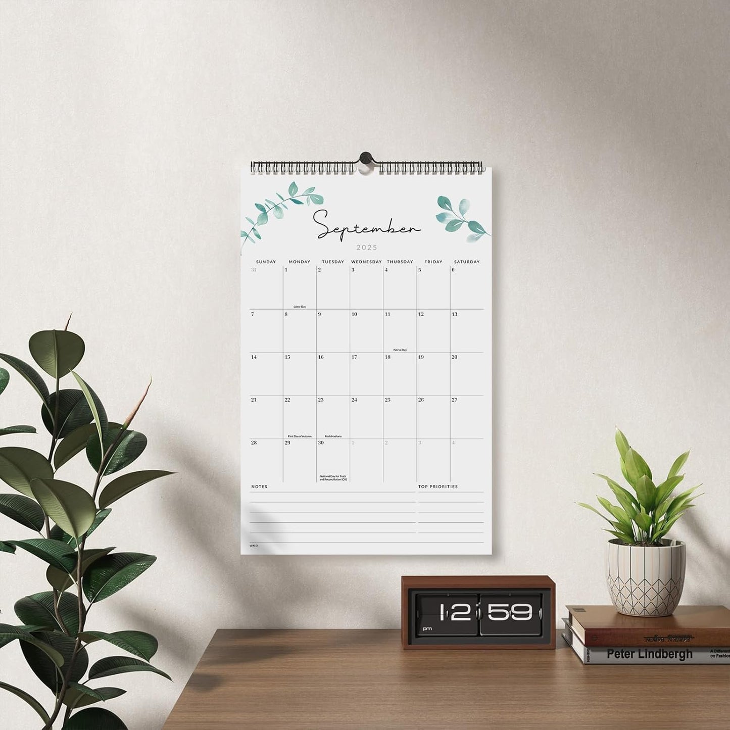 Jotsome Wall Calendar 2025-2026, Large Academic Monthly Calendar From July 2025 to December 2026 11"x17", Aesthetic Wall Decoration in Home and Office for Easy Organizing