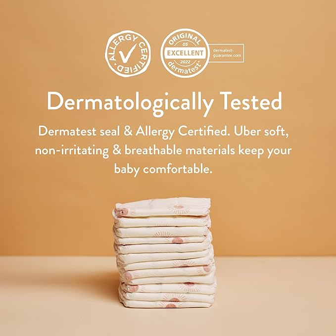 Joonya Baby Diapers, Size 5 XL (26-40 lb) - 6 Bags of 23 (138) - New Range - NonToxic, Eco-Friendly, Ultra Slim, Overnight Use - Made in Denmark