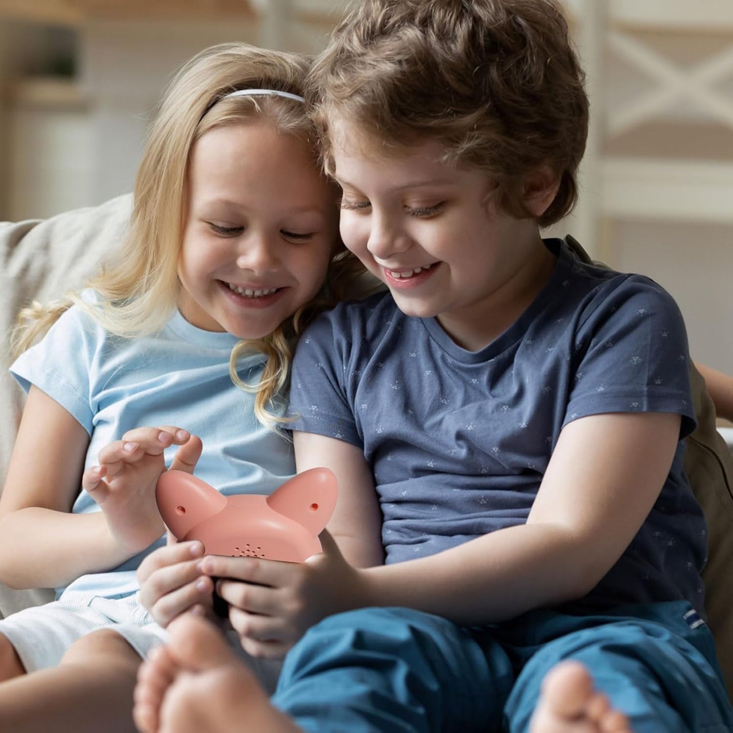 Light Up Pop Fidget Sensory Toys Handheld Game,Push Bubble Pop Puzzle Game Machine,Stress Relief Gifts for Kids Adults(Corgi Pink)