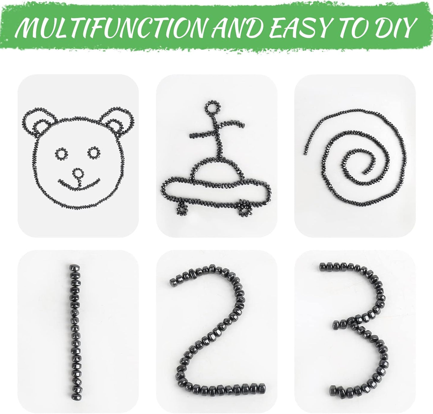 550pcs Ferrite Putty, fidget toys, Fidget Toys Adults, Desk Fidgets Toys for Office Stress/Anxiety Relief,Adults gifts