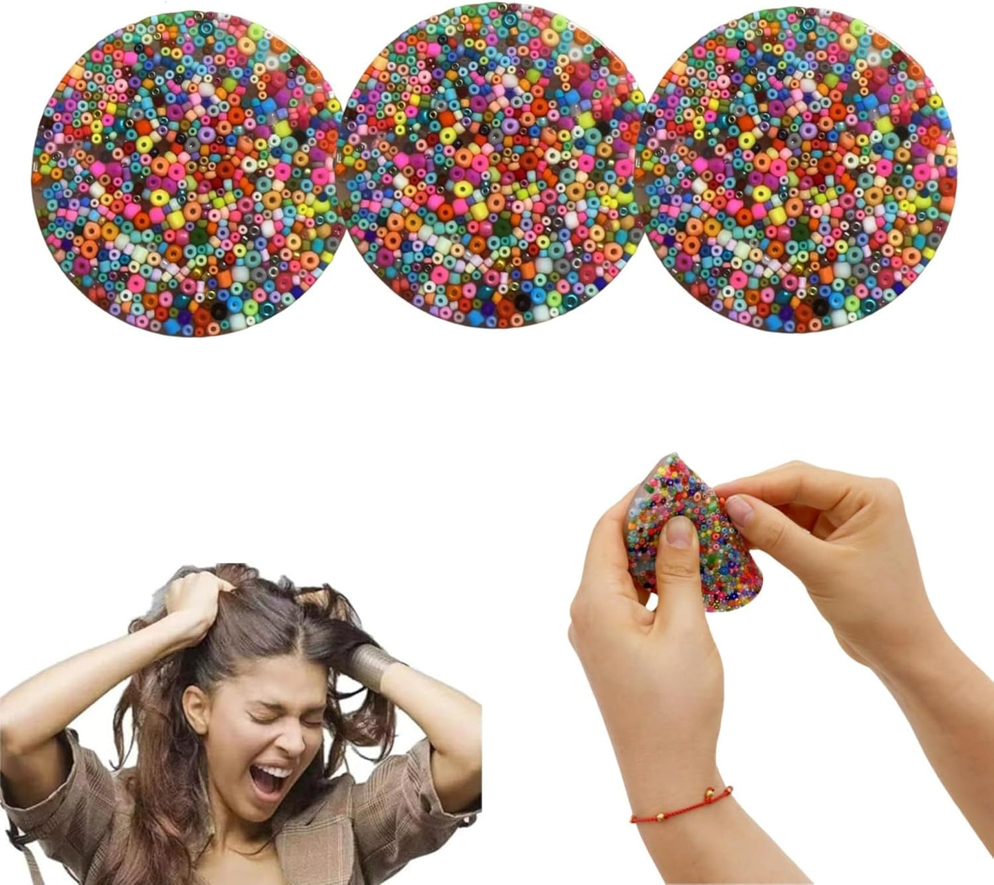 Skin Picking Fidget Toys, Pick Pad Fidget,Trichotillomania Fidget Toys for Skin Pickers, Dermatillomania Fidget Toys，Stress Anxietys Relief Toys for Adults