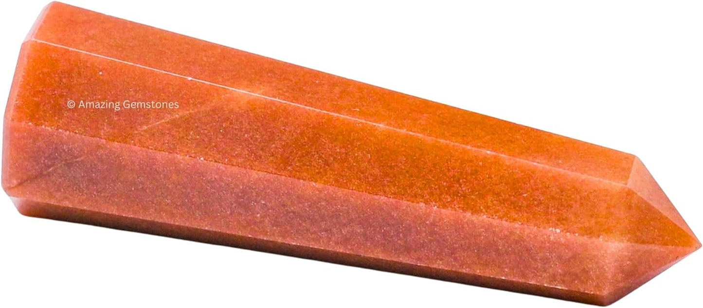 Amazing Gemstone Chocolate Jasper Crystal Towers - Natural Healing Crystal Point Obelisk for Reiki Healing and Crystal Grid (2 Inch to 3 Inch)