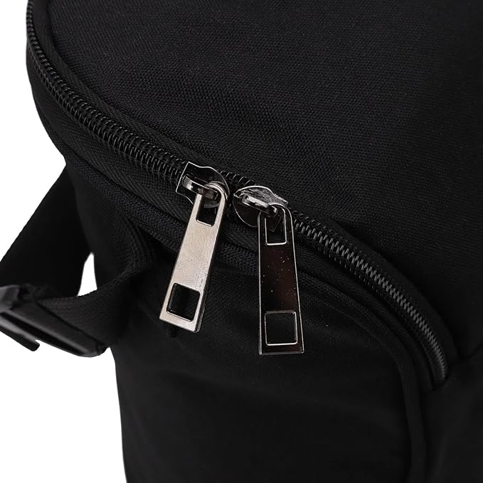 Insulated Baby Bottle Bag, Baby Bottle Holder Extra Storage, and, Easy to Carry, Travel Accessory, Keeps Bottles Warm or Cooler (Black)