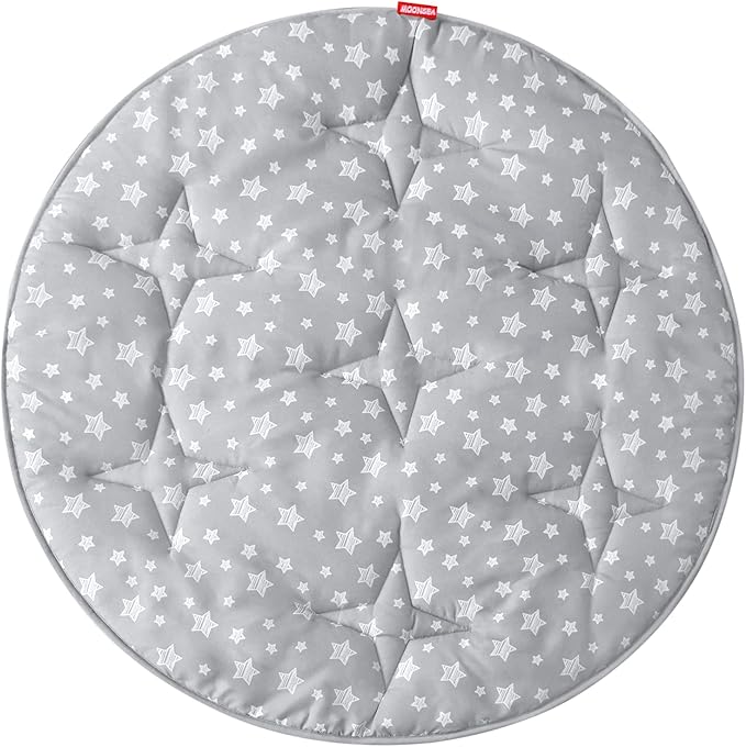 Baby Play Mat, Pop Up Play Tent Mat, Kids Padded Floor Mat Round, Anti Slip Kids Play Tents Indoor Playhouses Mat, 40"x40" Round Area Rug, Pop Up Toddlers Play Pad