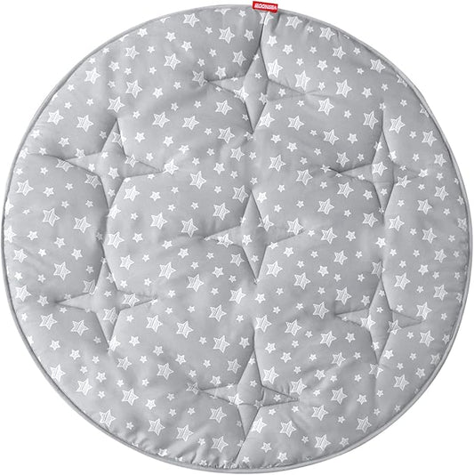 Baby Play Mat, Pop Up Play Tent Mat, Kids Padded Floor Mat Round, Anti Slip Kids Play Tents Indoor Playhouses Mat, 40"x40" Round Area Rug, Pop Up Toddlers Play Pad