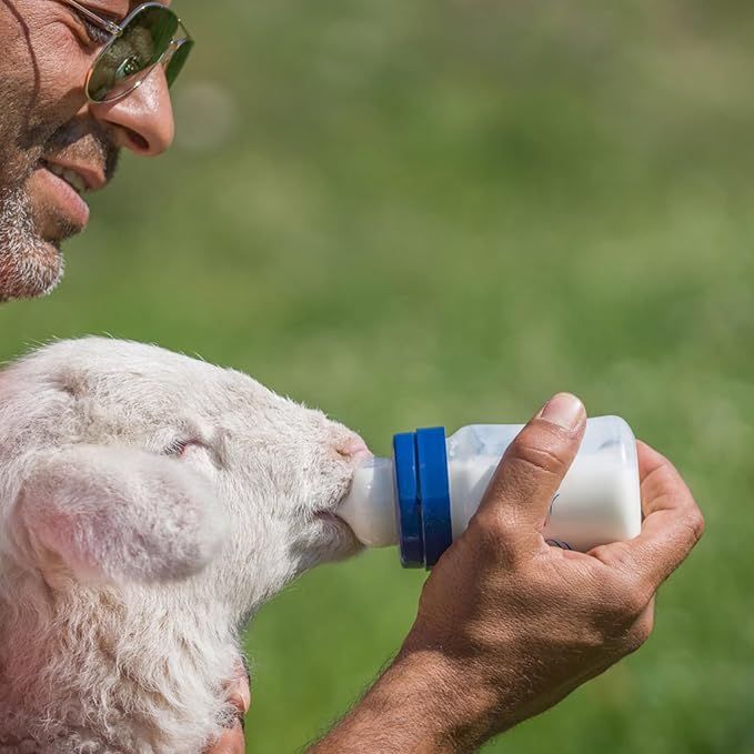 Replaceable Baby Bottle Nipples 10pack Silicone Nipple Sucker for Nursing Bottle for Lamb Pig Calf Cow