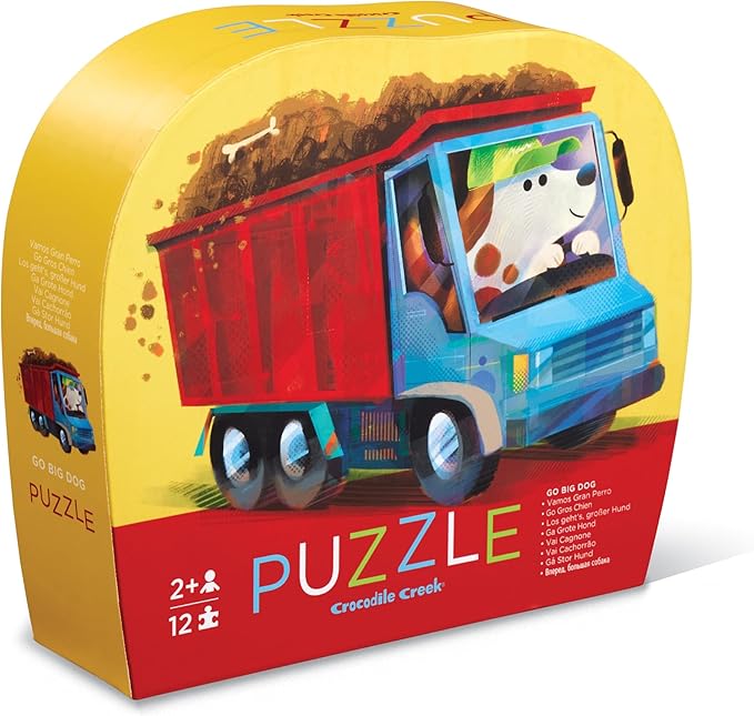 12-pc Mini Puzzle/Go Big Dog