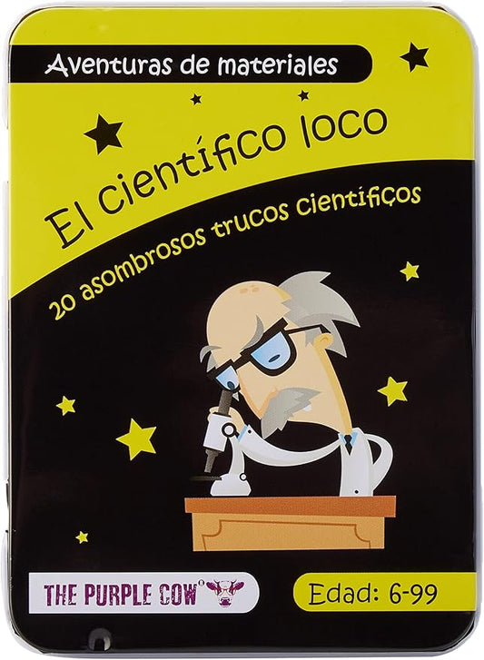 The Purple Cow, The Crazy Scientist - Material Adventure, Educational Activity Set for Kids Ages 6 and Older, Instructions Inside – Amazing STEM Learning