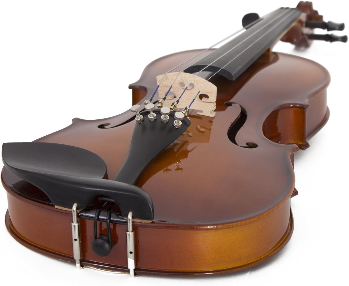Cecilio 1/2 Violin Solidwood Violin with Hard Case, Bow, Rosin, Tuner, Shoulder Rest & Lesson Book – Ideal for Beginners