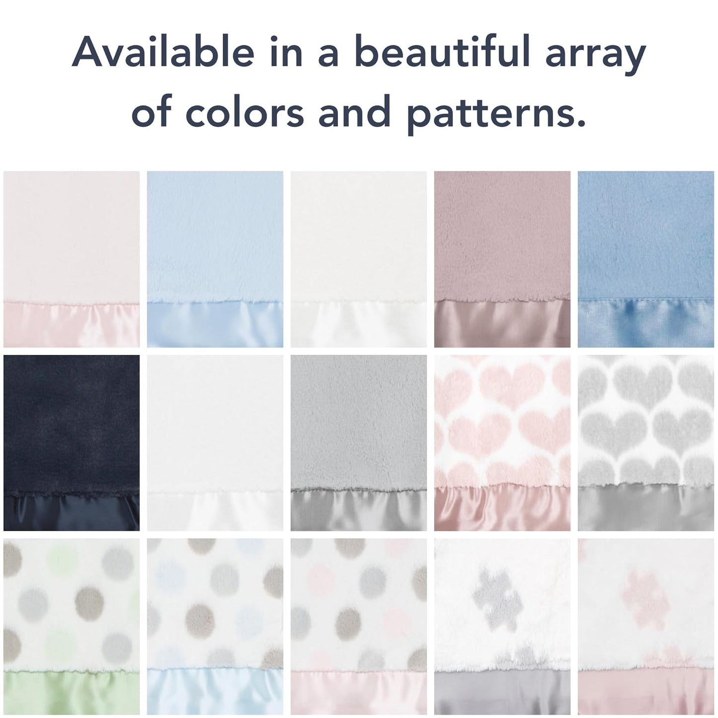 Little Giraffe Baby Blanket - Luxe Soft Blanket with Satin Trim - Baby Stroller Blanket - Newborn Baby Essentials & Baby Gifts - 29"x35" - Dot Pink