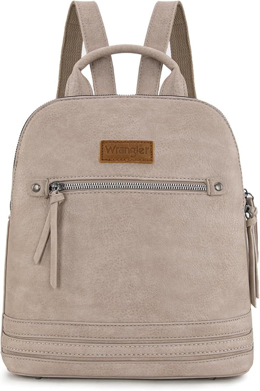 Montana West Wrangler Backpack Purse for Women Medium Ladies' Bookbag Travel Work Daypacks Bags