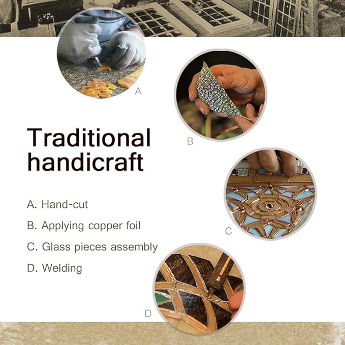 Bieye L11401 Tiffany Style Stained Glass Dragonfly Wall Lamp with Plug-in Night Light Socket for Home Decor