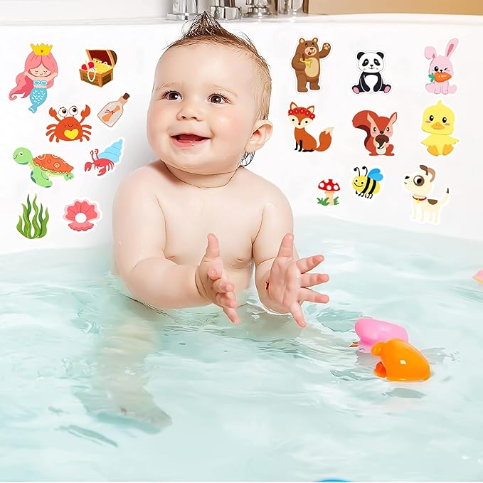 Window Clings Stickers for Kids Window Gel Clings Decals Thick Gel Clings Toddlers and Adults Classroom Home Nursery Airplane Birthday Party Supplies (Farm+Animal+Sea)