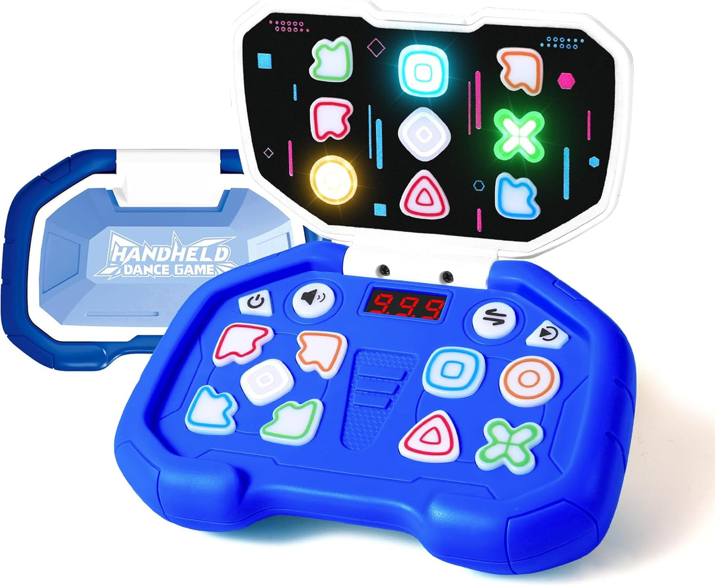 Fast-Push Puzzle Games | Electronic Bounce Fidget Toys | Educational Early Learning for Ages 3-12 | Boys & Girls | Navy Blue | Birthday & Party Gifts