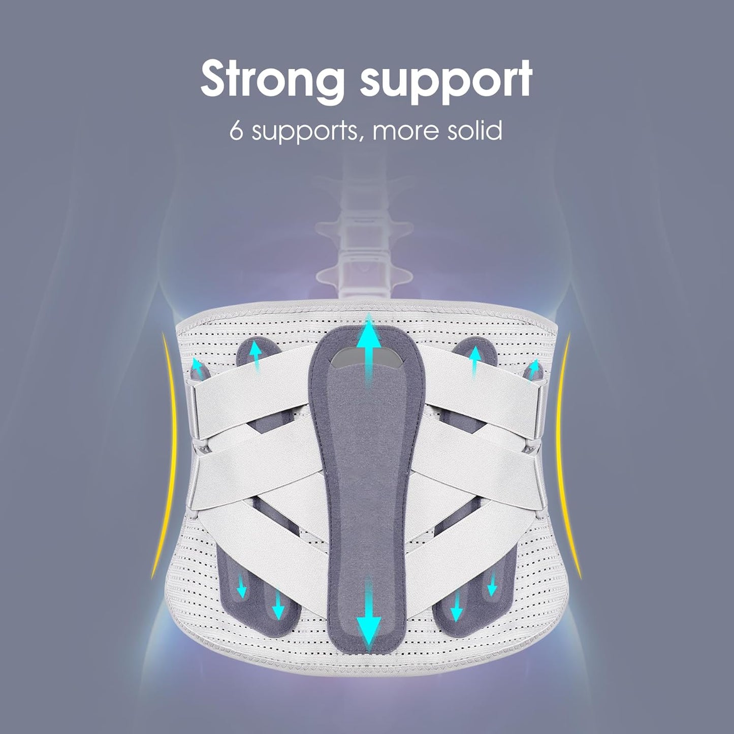 Elastic Abdominal Binder Lower Waist Support Belt, Post Surgery Postpartum Belly Band Wrap Back Support Belt Stomach Compression Wrap Waist Recovery for Men and Women (Medium)