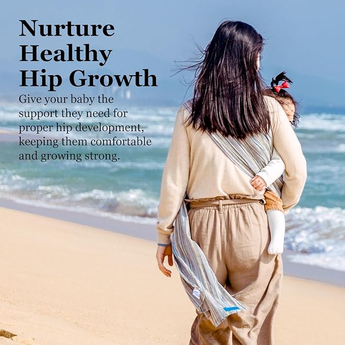 Ring Sling Baby Carrier, Soft Cotton Baby Sling Carrier Newborn to Toddler, Baby Wrap Carrier for Plus Size Parents, Perfect Shower Gift, Sweet Desserts