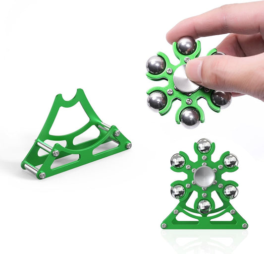 Desk-Fidget-Toys Ferris-Wheels-Spinner: Metal Kinetic-Fidget-Spinner 4mins, EDC-Toy Cool-Gadgets for School Office Christmas, ADHD Tools Gift Cool-Stuff Stress Relief Gift for Kid Children Teen Adult