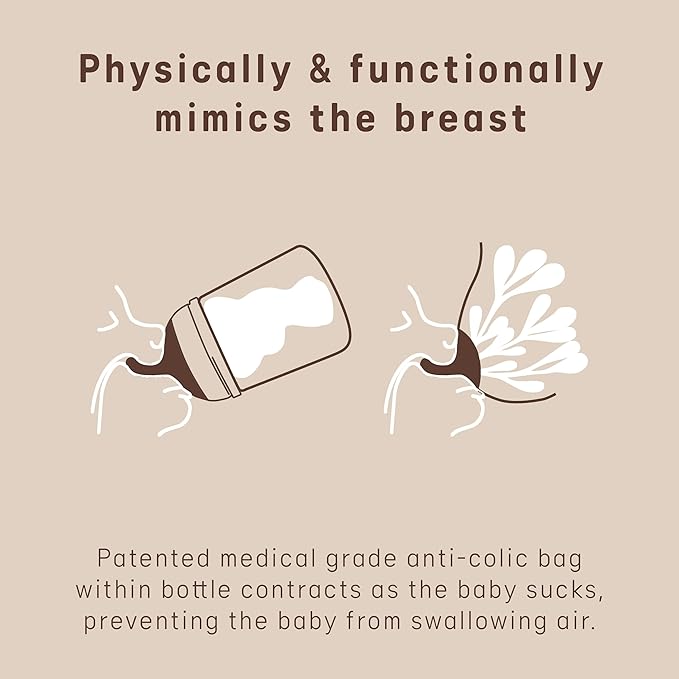 Suavinex Zero.Zero Dense Flow Asymmetrical Silicone Nipple, 2 Pack (6m+), Deep