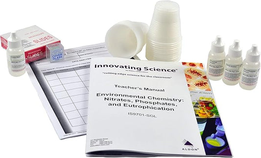 ALDON Innovating Science Environmental Chemistry: Nitrates, Phosphates & Eutrophication - Explore The Importance & Value of Fresh Water - Small Group Learning - Experiment Kit