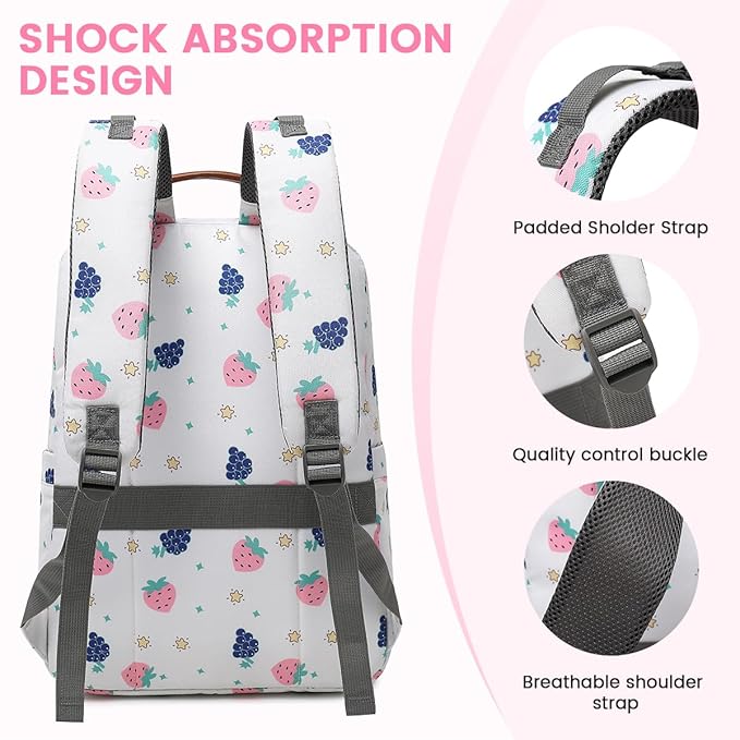 Diaper Bag Backpack, Large Baby Nappy Bags with Portable Changing Pad for Boys and GirlsMultifunction Travel Baby Bag for Moms Dads, Shower Gifts Waterproof and Stylish