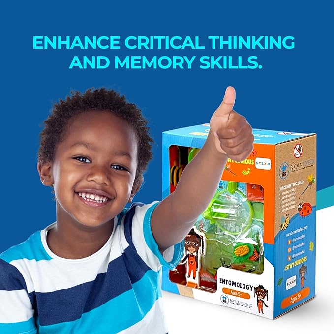 Educational Science STEM Kit for Kids Ages 6–8- Gift for Boys & Girls (Willow Entomology)