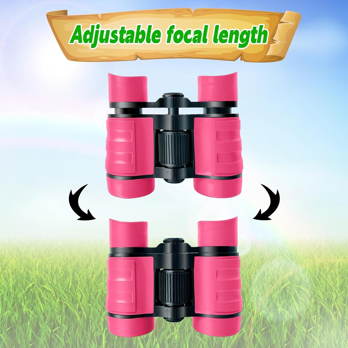 Binoculars for Kids, Kids Binoculars for Ages 3-12 Boys Girls, Outdoor Gifts Toys for Kids- Perfect for Bird Watching, Camping, and Outdoor Exploration