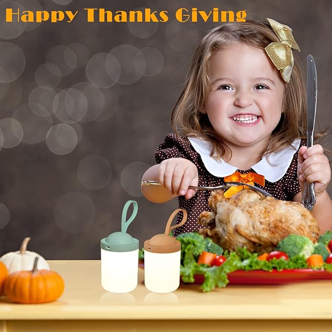 Kids Lantern Night Light,STARTOGO Portable Lamp Battery Powered,3000K Eye-Caring Warm Light,Stepless Dimmable,Rechargeable LED Tent Lantern,Perfect as Nursery Night Lights,Kids Camping Lantern.Blue