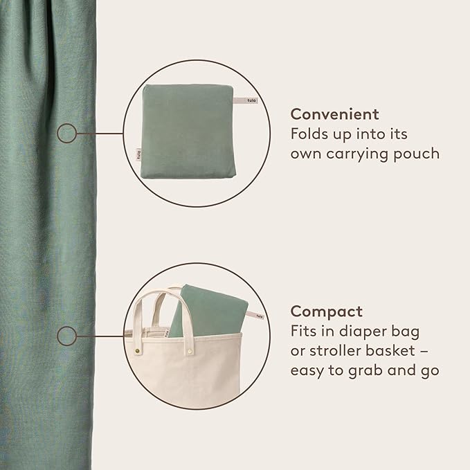 Baby Tula Stretchy Tencel™ Baby Wrap Carrier – Soft Newborn & Infant Wrap Sling, Ergonomic Hands-Free Baby Carrier, Breathable & Adjustable, Eco-Friendly for 8–25 lbs - Sedona