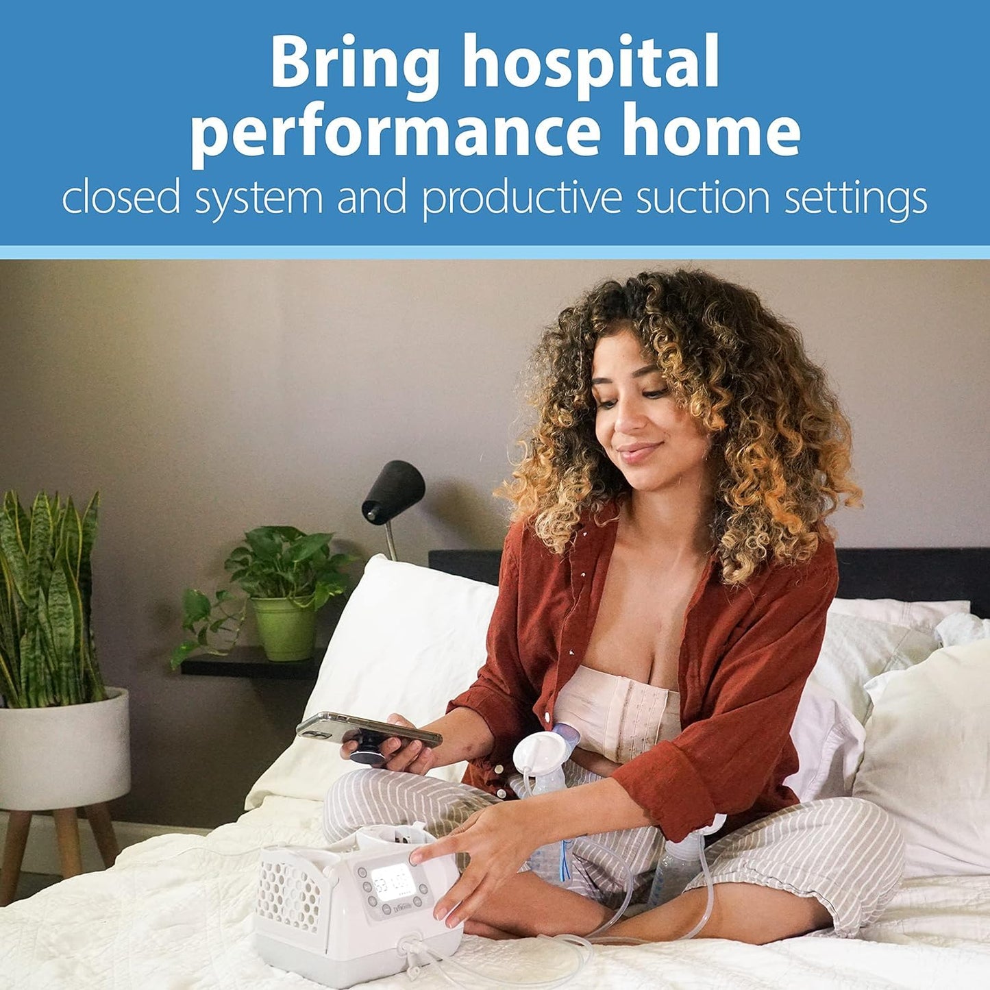 Dr. Brown's Customflow Double Electric Breast Pump and Dr. Brown's Options+ Anti-Colic Baby Bottle - 8oz - 4pk