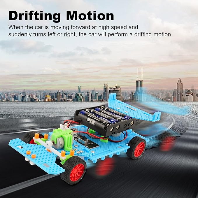 STEM Kits for Kids Age 10-12, Building Remote Control Car, Model Car Kits, Gifts for Boys 10-16, 3D Puzzles Science Educational Crafts, Toys for 10 11 12 13 14 Year Old Boys and Girls