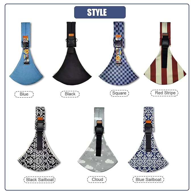 Baby Sling Carrier,Baby Sling,Toddler Carrier,Adjustable and Non-Slip Hip Seat Carriers Carrying 10-30 lbs(Square)