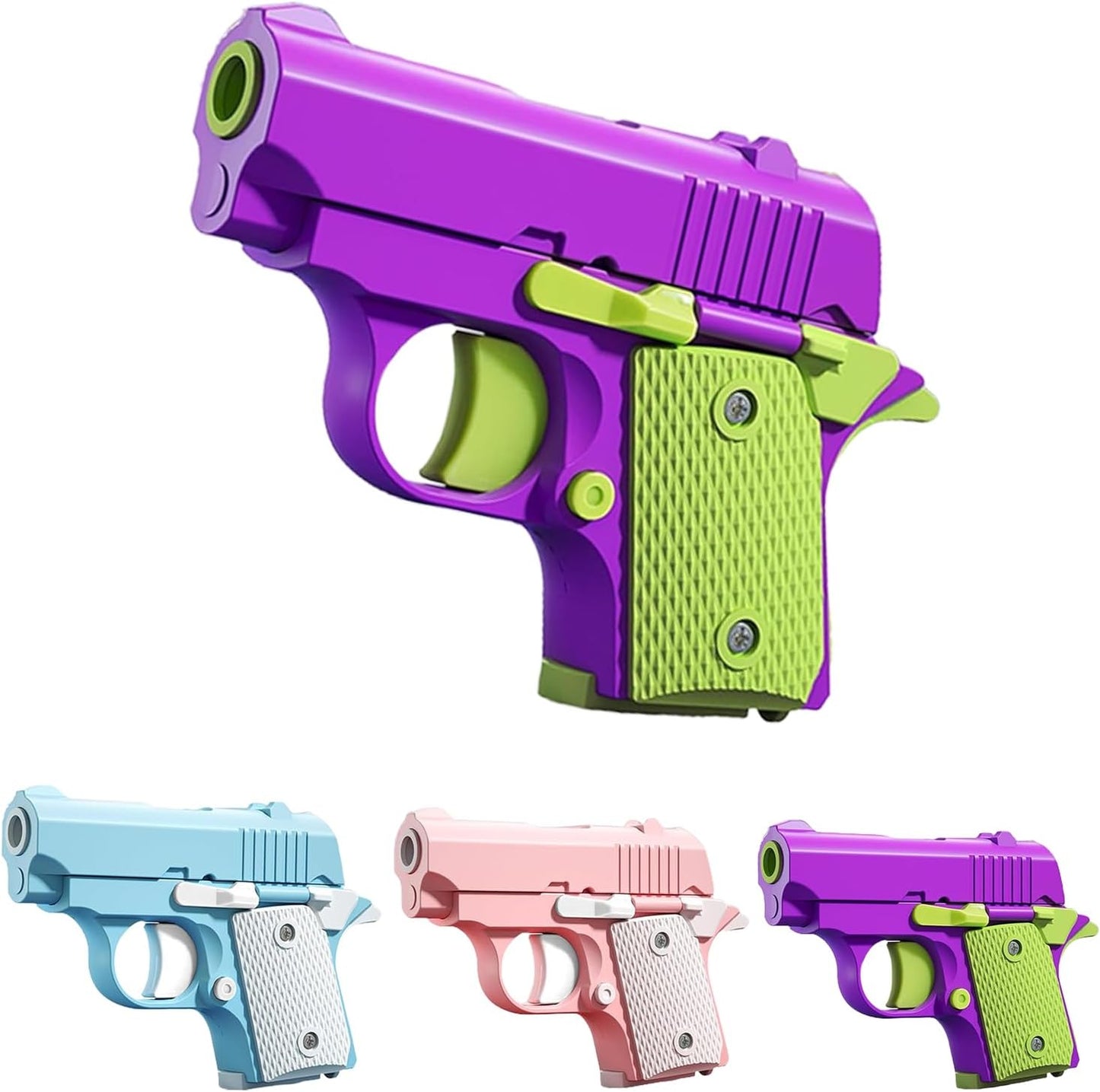 1911 3D Printed Small Pistol Toys, Stress Relief Pistol Toys for Adults, Fidget Toys Suitable for Relieving ADHD, Anxiety, Suitable Toys for Friends Adults and Kids Best Gift