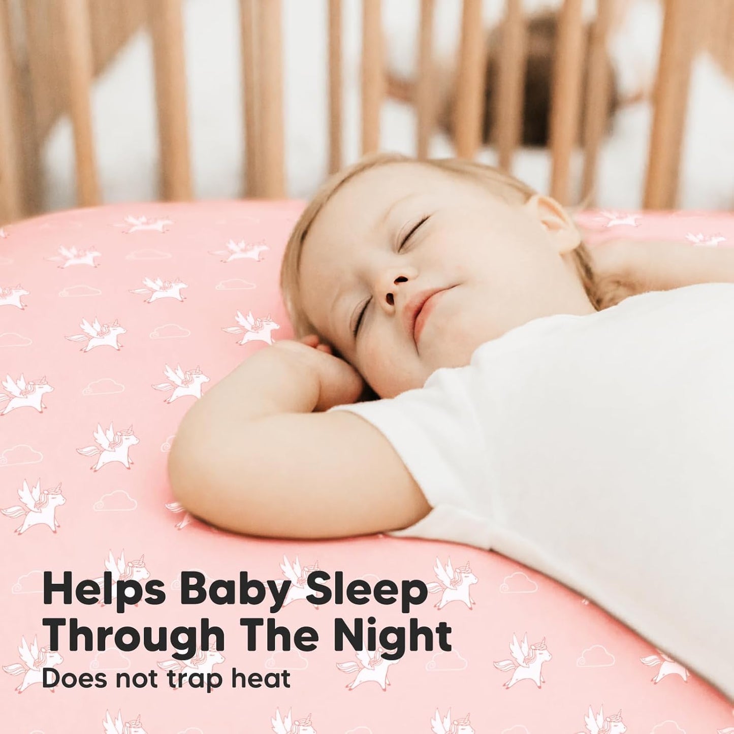 KeaBabies 2-Pack Baby Crib Sheets for Boys, Girls - 52x28 Viscose Derived from Bamboo Toddler Bed Sheets Neutral, Fitted Crib Mattress Cover for Standard Baby Bedding, Soft & Cozy (Dreamland)