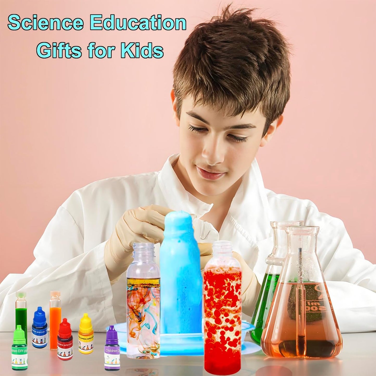 268+ Experiments Science Kit for Kids 6-12,Chemistry and Physics Educational Learning Scientific Set and STEM Project,Birthday Gifts and Toys for Boys Girls