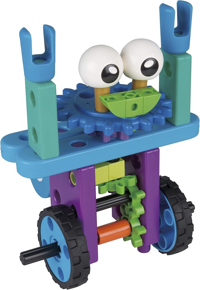 Thames & Kosmos Kids First Robot Engineer STEM Experiment Kit for Young Learners | Build 10 Non-Motorized Robots | Play & Learn with Storybook Manual | Parents’ Choice Gold Award Winner
